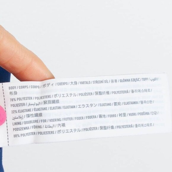 Abercrombie YPB Womens Sculptlux Mini Dress Size XXL Blue Athleisure Tennis Gym - Picture 7 of 10